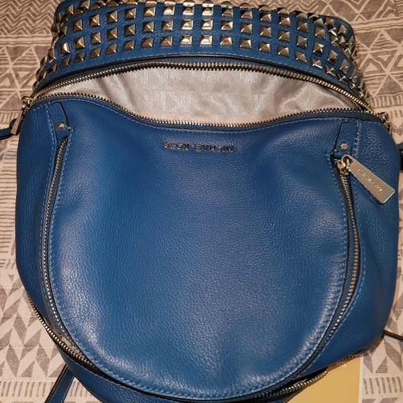 ❌SOLD❌NWT Michael Kors Studded Rhea Backpack - Picture 8 of 12